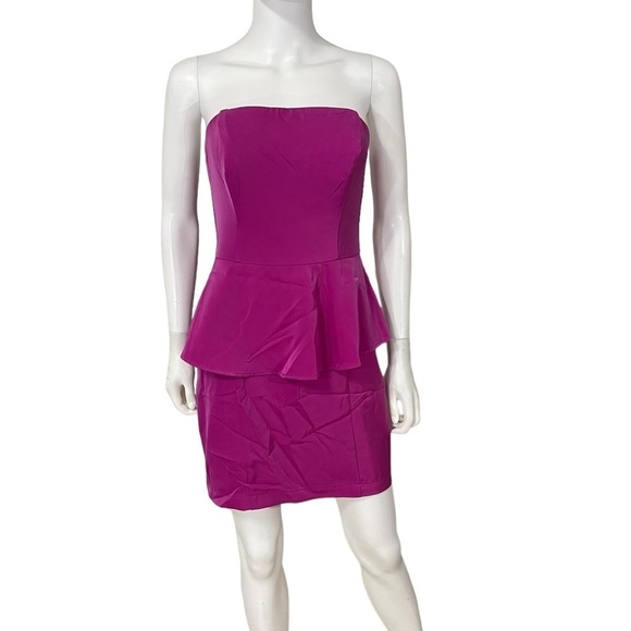Guess Los Angeles Pink Strapless Dress - Picture 2 of 9